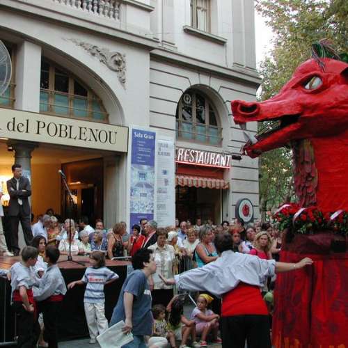 Fiesta en Poblenou Barcelona