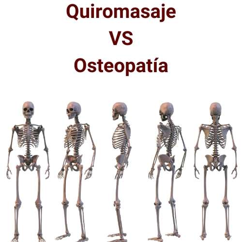 diferencia entre quiromasaje osteopatía